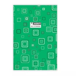 Jagruti Daily Attendance Register 3Q